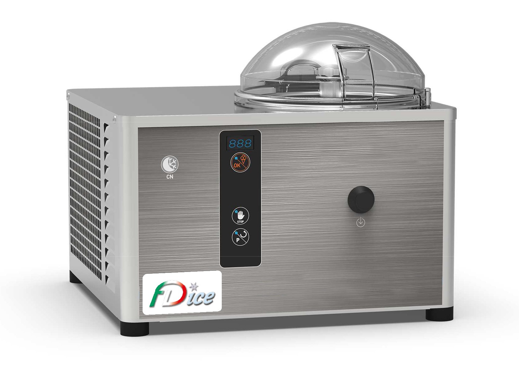 Benchtop mantecator freezer 10 kg/h